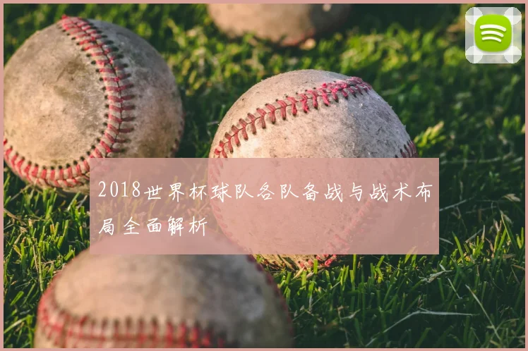 2018世界杯球队各队备战与战术布局全面解析